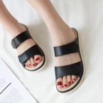 Orthopedic Slippers with Velcro Straps