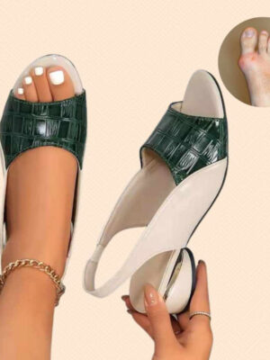 Contrast Color Elegant Comfy  Sandals