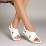 Soft Crossovers Sandals for Bunions