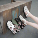 Platform Wedge Sandals with Thick Soles
