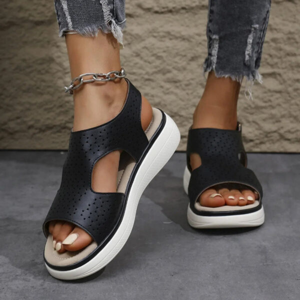 Premium Orthopedic Sandals with Breathable Perforations for Superior Foot Comfort