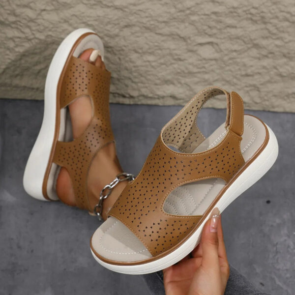 Premium Orthopedic Sandals with Breathable Perforations for Superior Foot Comfort