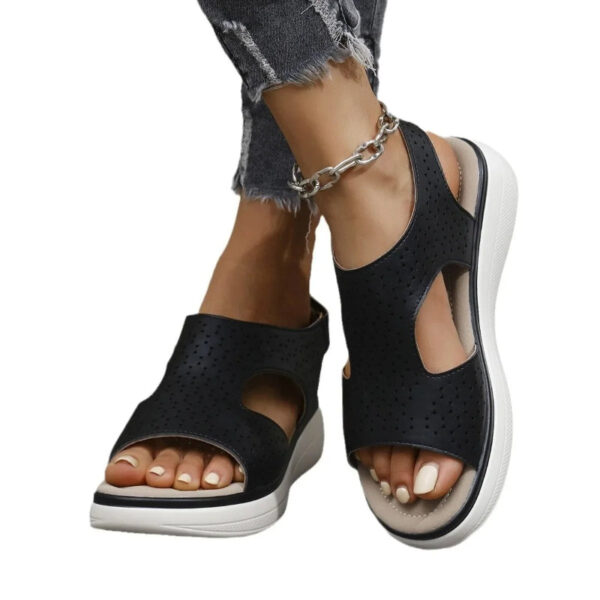 Premium Orthopedic Sandals with Breathable Perforations for Superior Foot Comfort