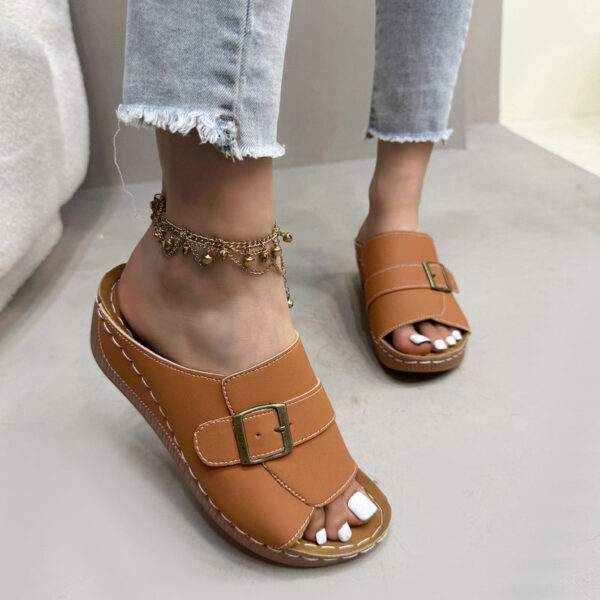Bunion-Relief Slide Sandals for Women