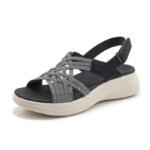 Orthopedic Strappy Wedge Sandals