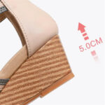 Boho-Chic Bunion-Friendly Wedge Sandals