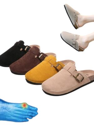 Women's Clogs Non-Slip Shoes for Bunions and Wide Feet